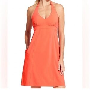 Athleta Pack Everywhere Dress 2 Light Coral Sunset